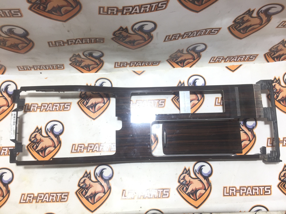 LR076852 Панель консоли центральной Дерево Ebony Macassar Range Rover L405 (2013-2021) Б/У